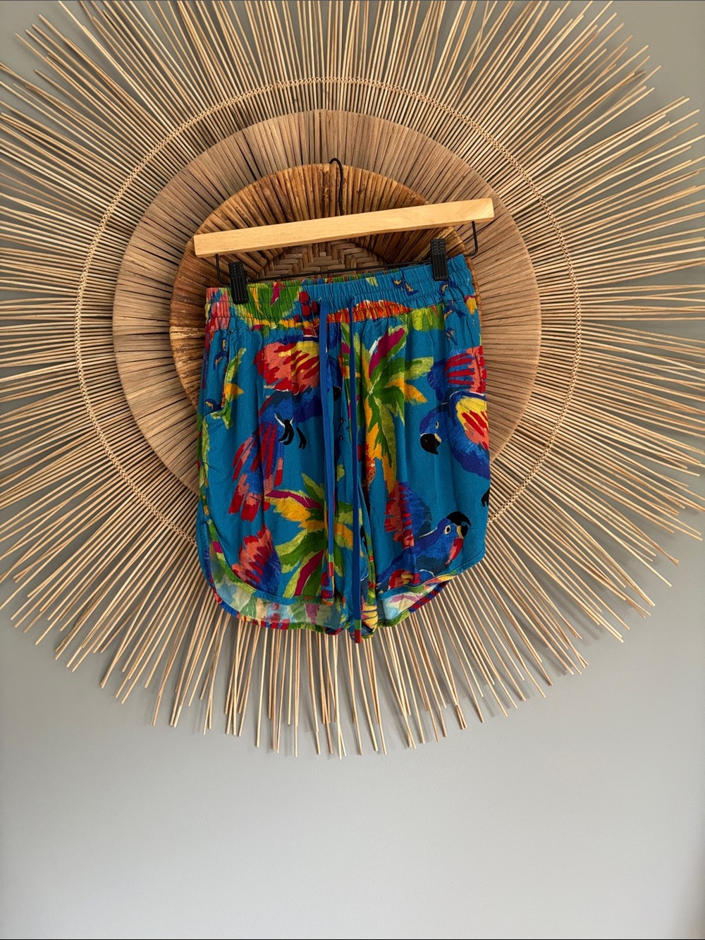FARM Rio Blue Tropical Print Women's Shorts